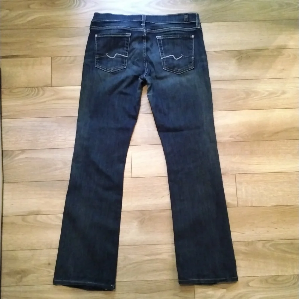 7 for all mankind Boot cut 30w 29.5 inseam - Picture 4 of 6